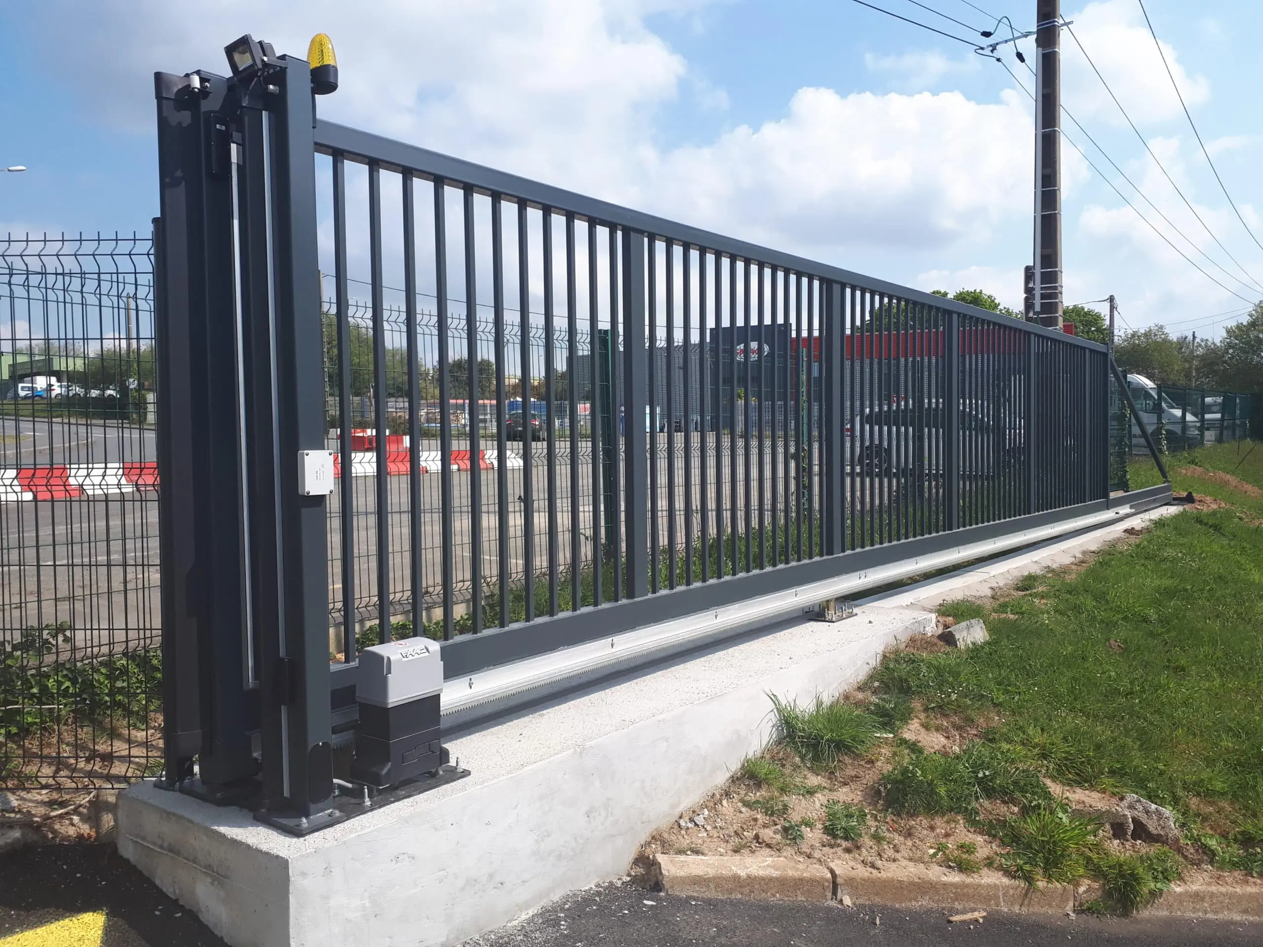 Portail Autoportant – vue détail